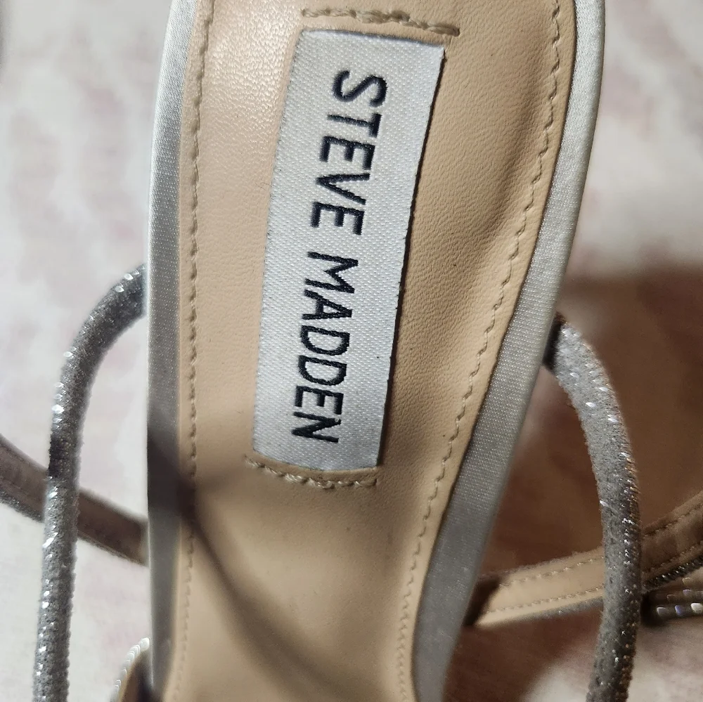 Steve Madden Rhinestone Heels - Picture 4 of 6